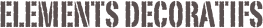 Elements decoratifs